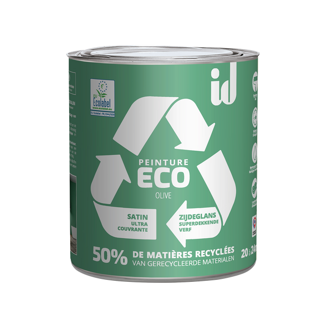 ECO ID Peinture ECO Peinture olive Satiné 2 L