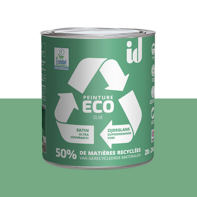 ECO ID Peinture Eco Olive Satiné 2L