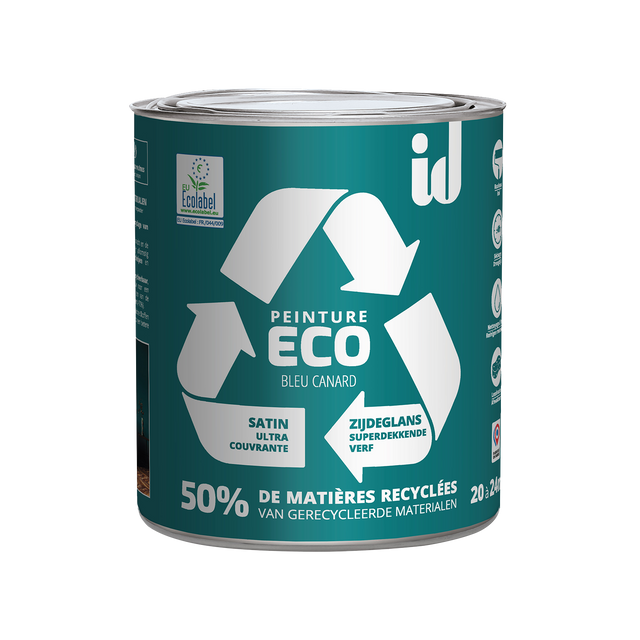 ECO ID Peinture ECO Peinture bleu canard Satiné 2 L