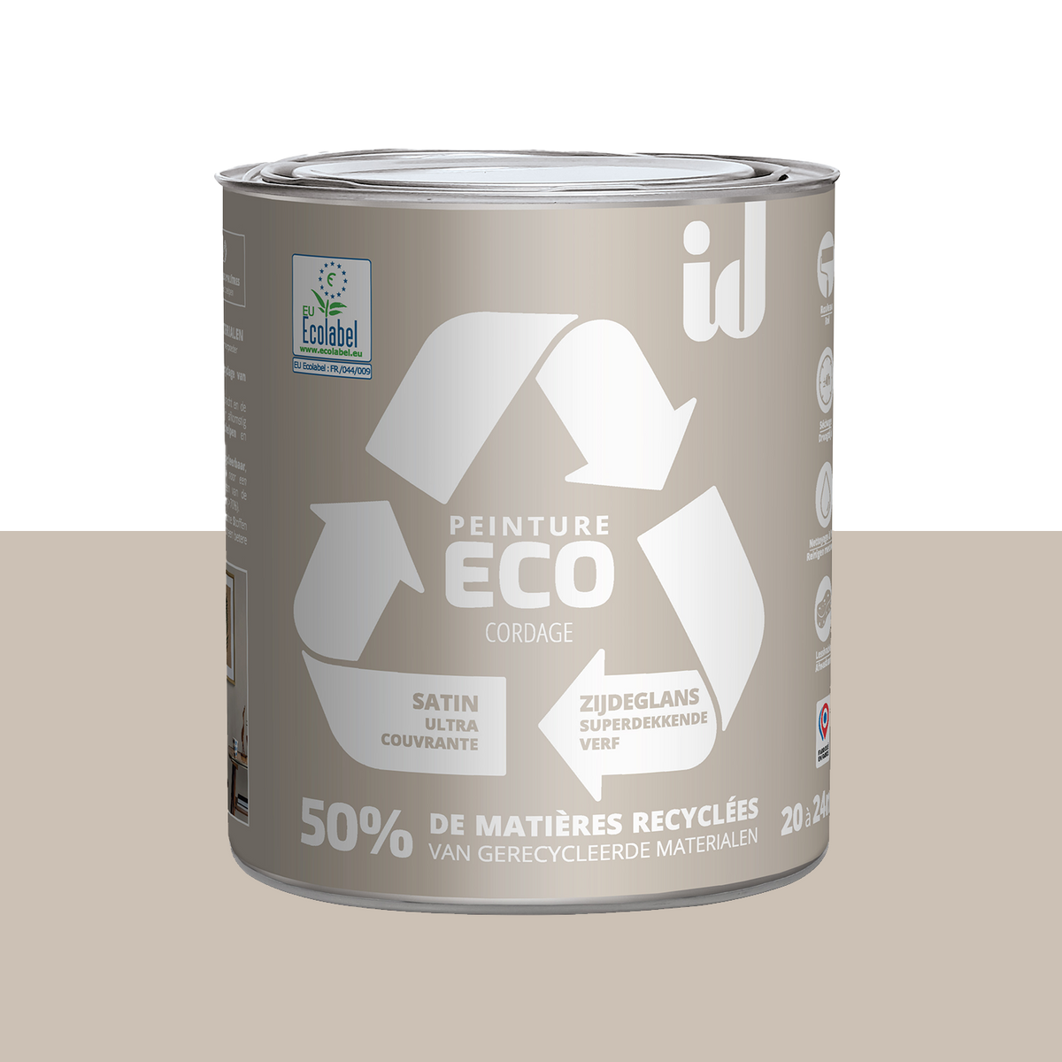 ECO ID Peinture Eco Cordage Satiné 2L