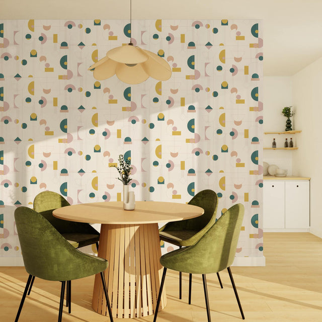 Papier peint intissé NOLA coloris multicolore