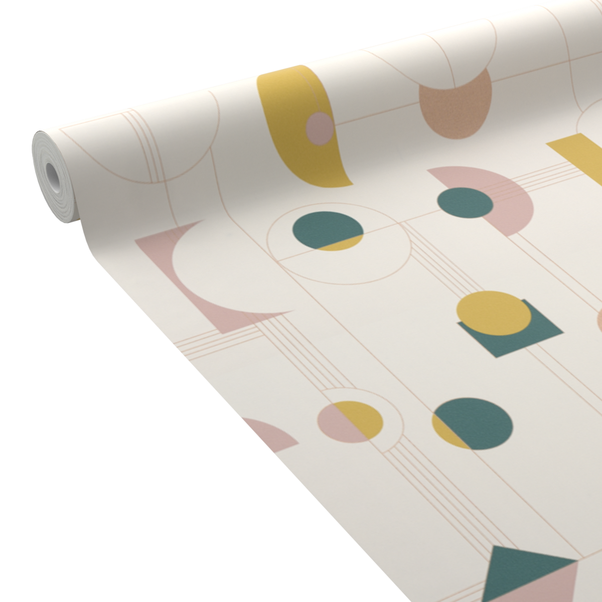 Papier peint intissé Nola Multicolore