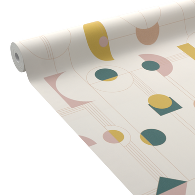 Papier peint intissé Nola Multicolore