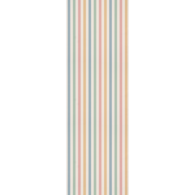 4MURS Papier peint intissé Color stripe Multicolore