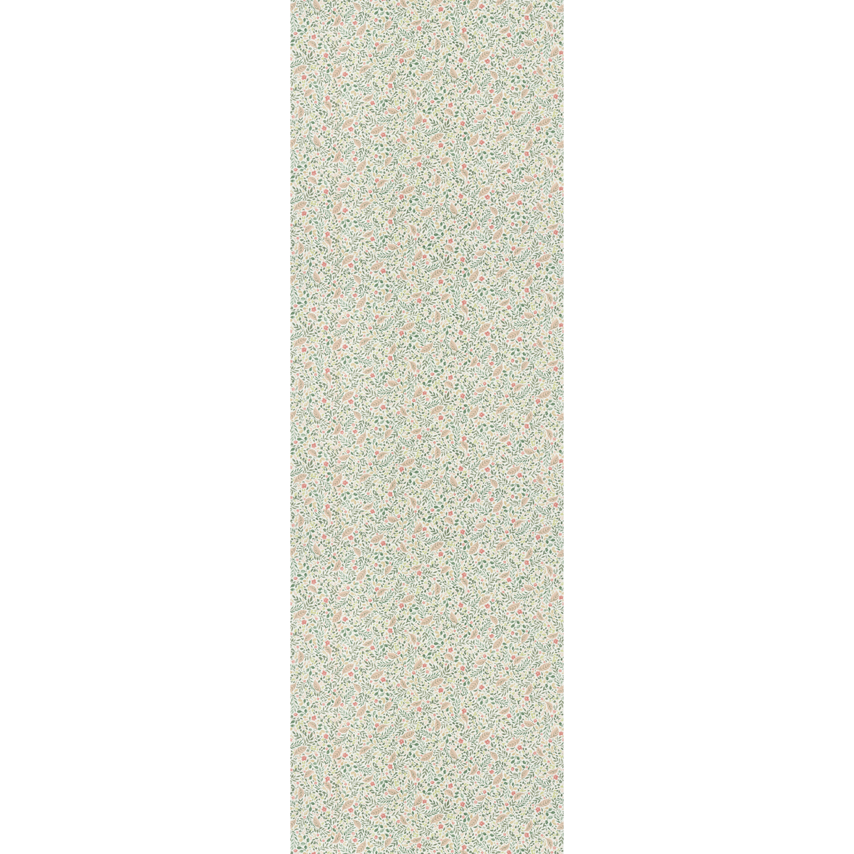 Papier peint intissé Naomi Vert et rose