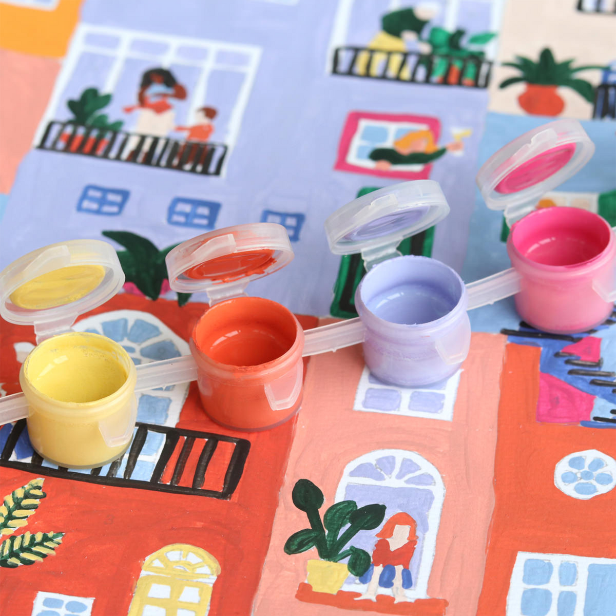 LA PETITE ÉPICERIE Peinture par numéros Home together Multicolore