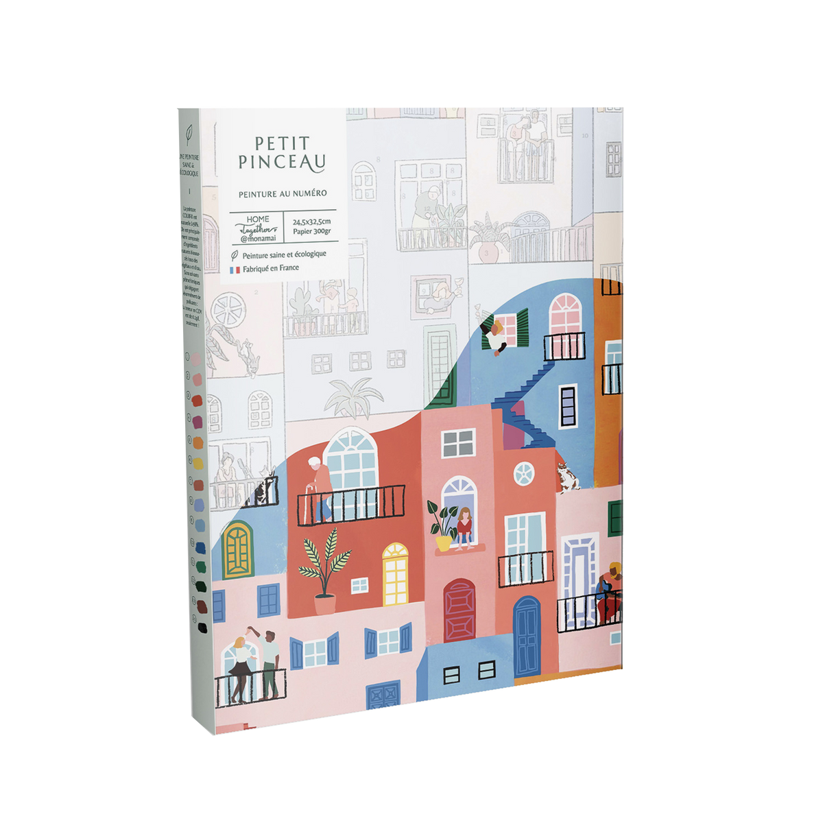 LA PETITE ÉPICERIE Peinture par numéros Home together Multicolore