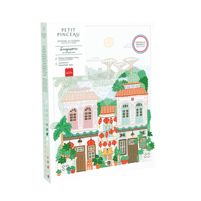 La Petite Epicerie Peinture par numéros SINGAPORE