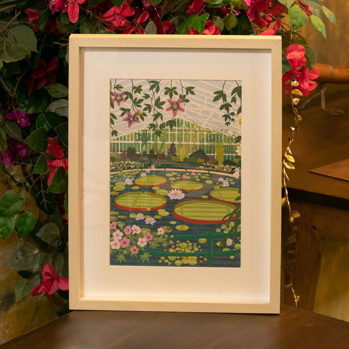 LA PETITE ÉPICERIE Peinture par numéros Waterlily Multicolore