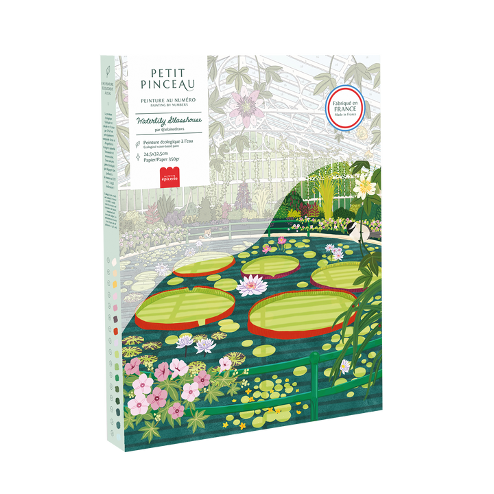LA PETITE ÉPICERIE Peinture par numéros Waterlily Multicolore