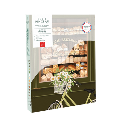 LA PETITE ÉPICERIE Peinture par numéros La boulangerie Multicolore