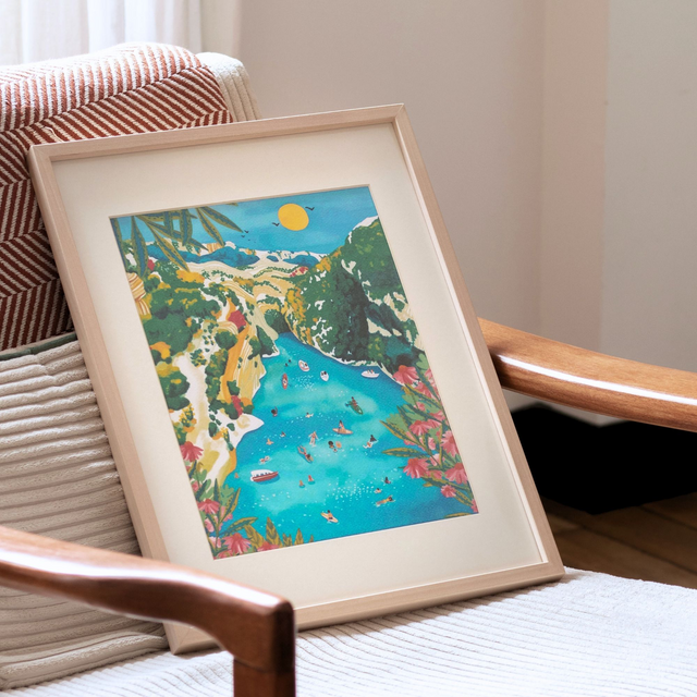 La Petite Epicerie Peinture par numéros GORGES DU VERDON