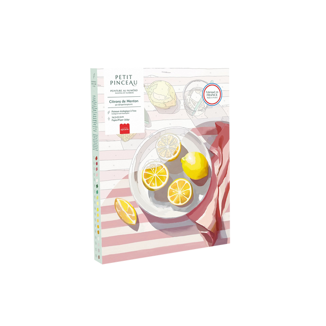 La Petite Epicerie Peinture par numéros CITRONS DE MENTON