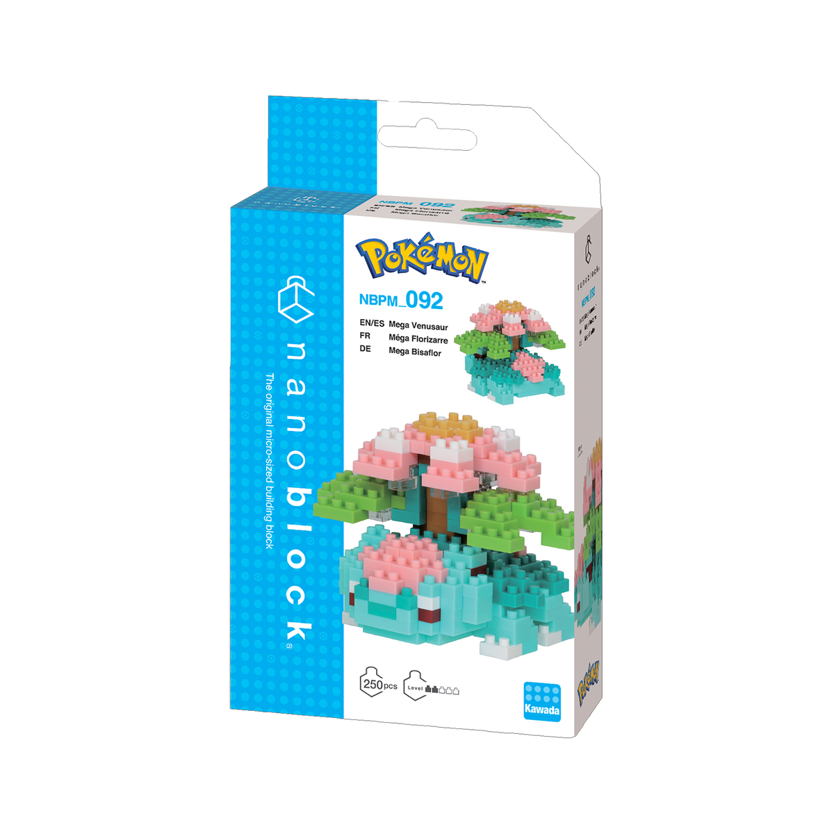 NANOBLOCK Jeu de construction Mega florizarre Multicolore