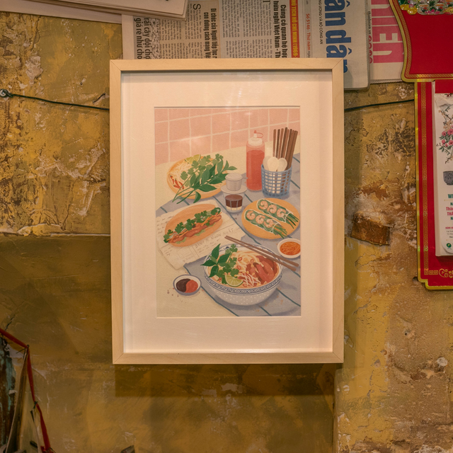 La Petite Epicerie Peinture par numéros VIETNAMESE FOOD