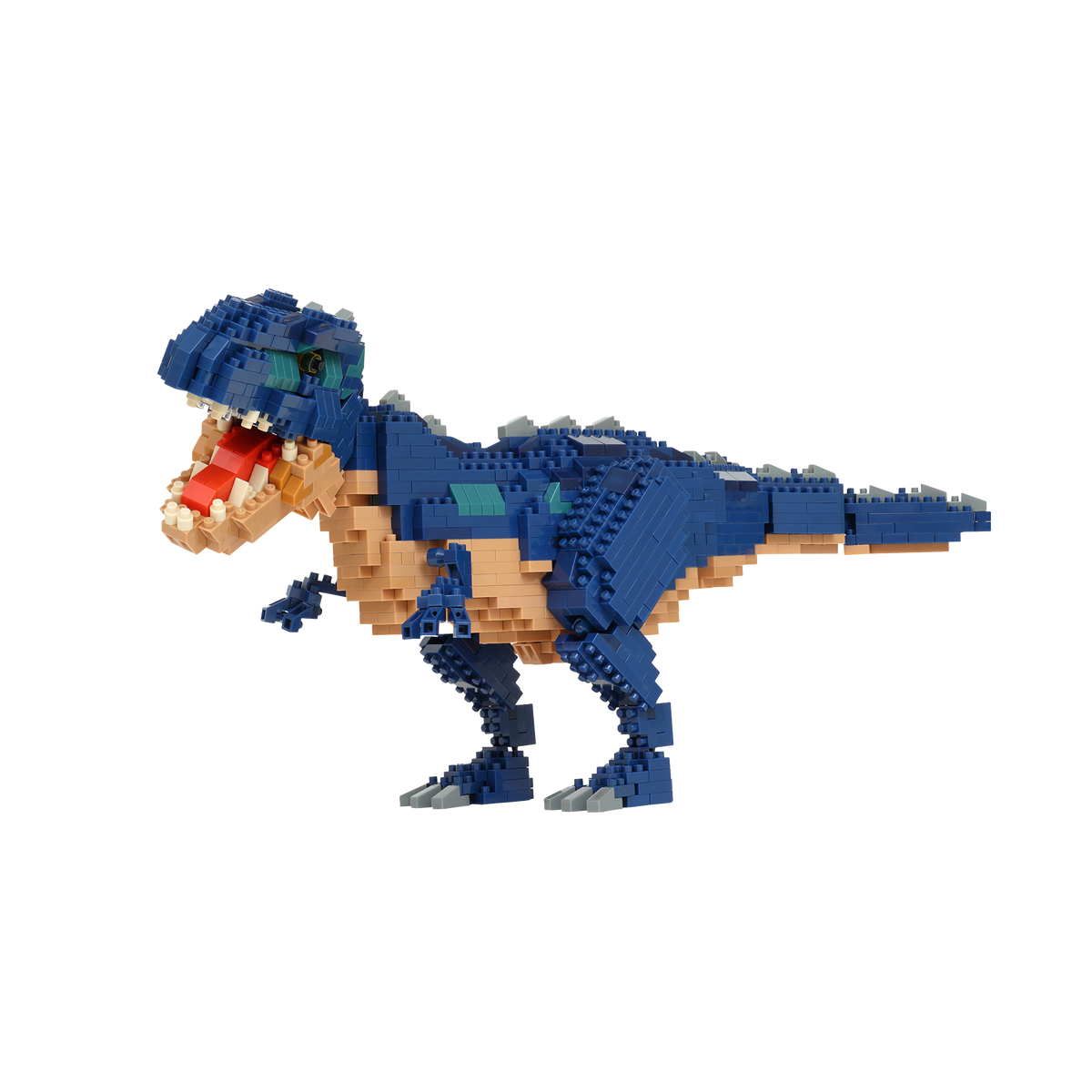 NANOBLOCK Jeu de construction Giganotosaurus Bleu