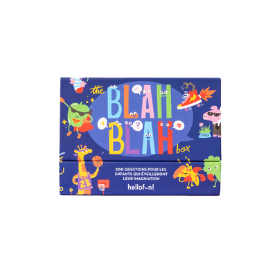 HELLOFUN Jeu d'éveil Blah blah Bleu