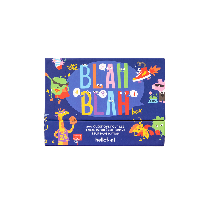 HELLOFUN Jeu d'éveil Blah blah Bleu