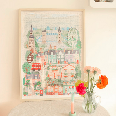 LA PETITE ÉPICERIE Puzzle London Multicolore