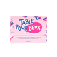 HELLOFUN Jeu de cartes Table pour deux Rose