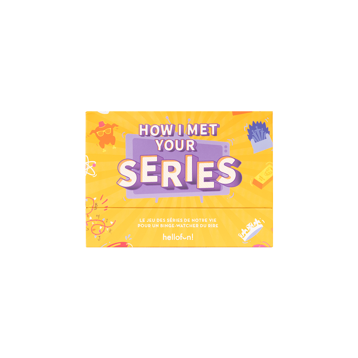 HELLOFUN Jeu de cartes How i met your series Jaune