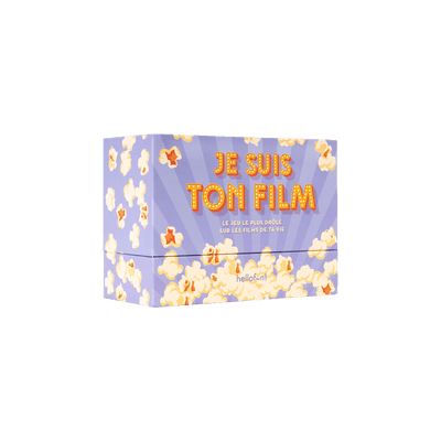 HELLOFUN Jeu de cartes Je suis ton film Mauve
