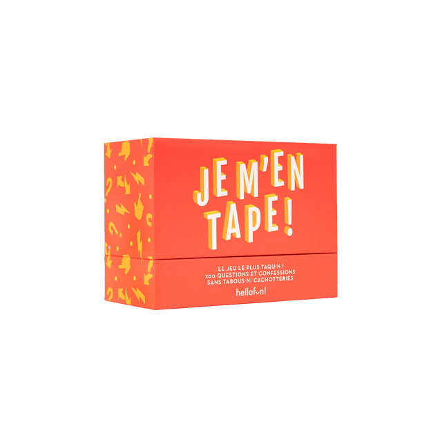 HelloFun Jeu de cartes JE M'EN TAPE