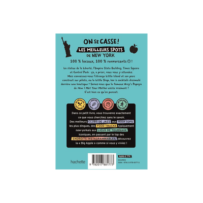 Livre voyage et nature On se casse ! les meilleurs spots à new york Bleu