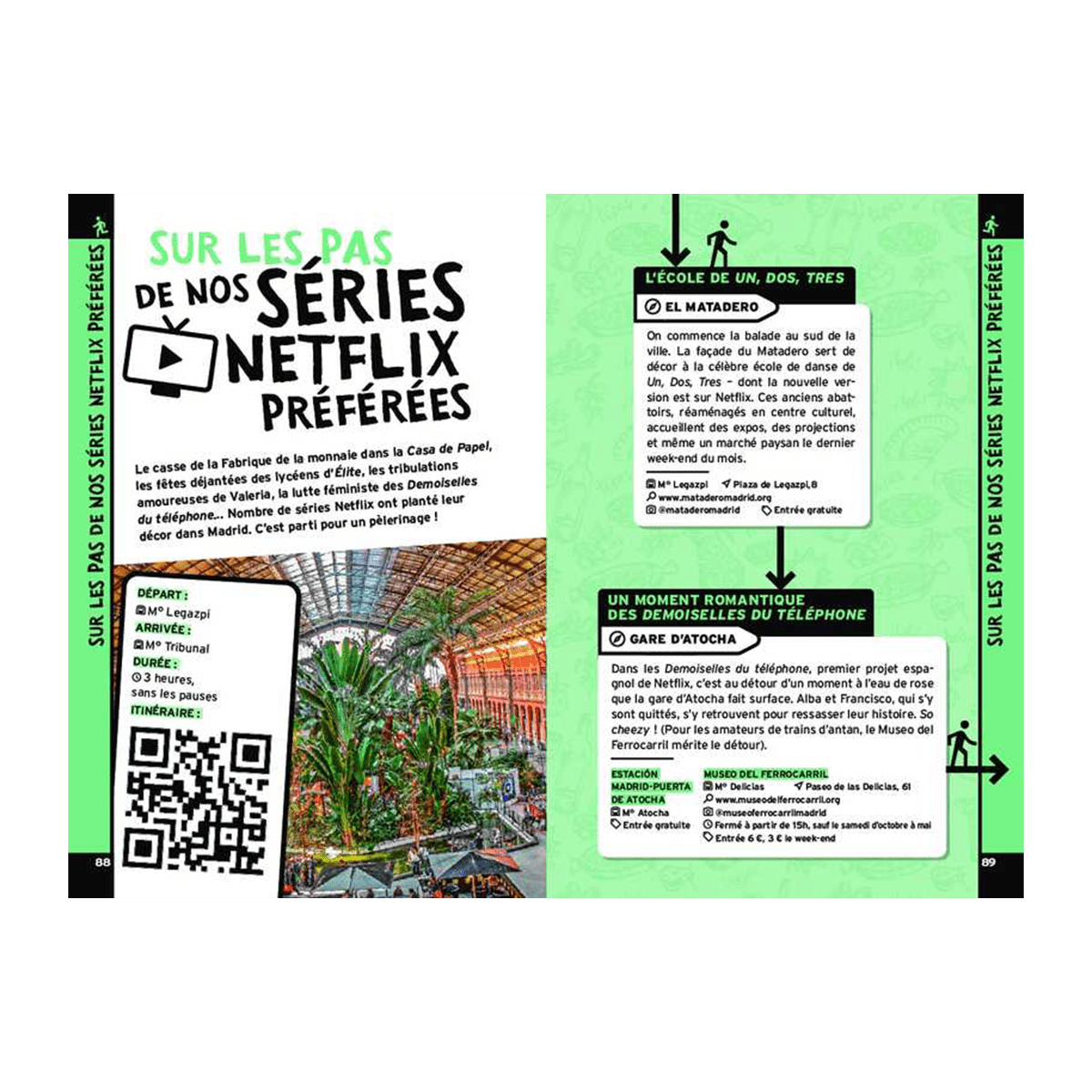 Livre voyage et nature On se casse ! les meilleurs spots à madrid Corail