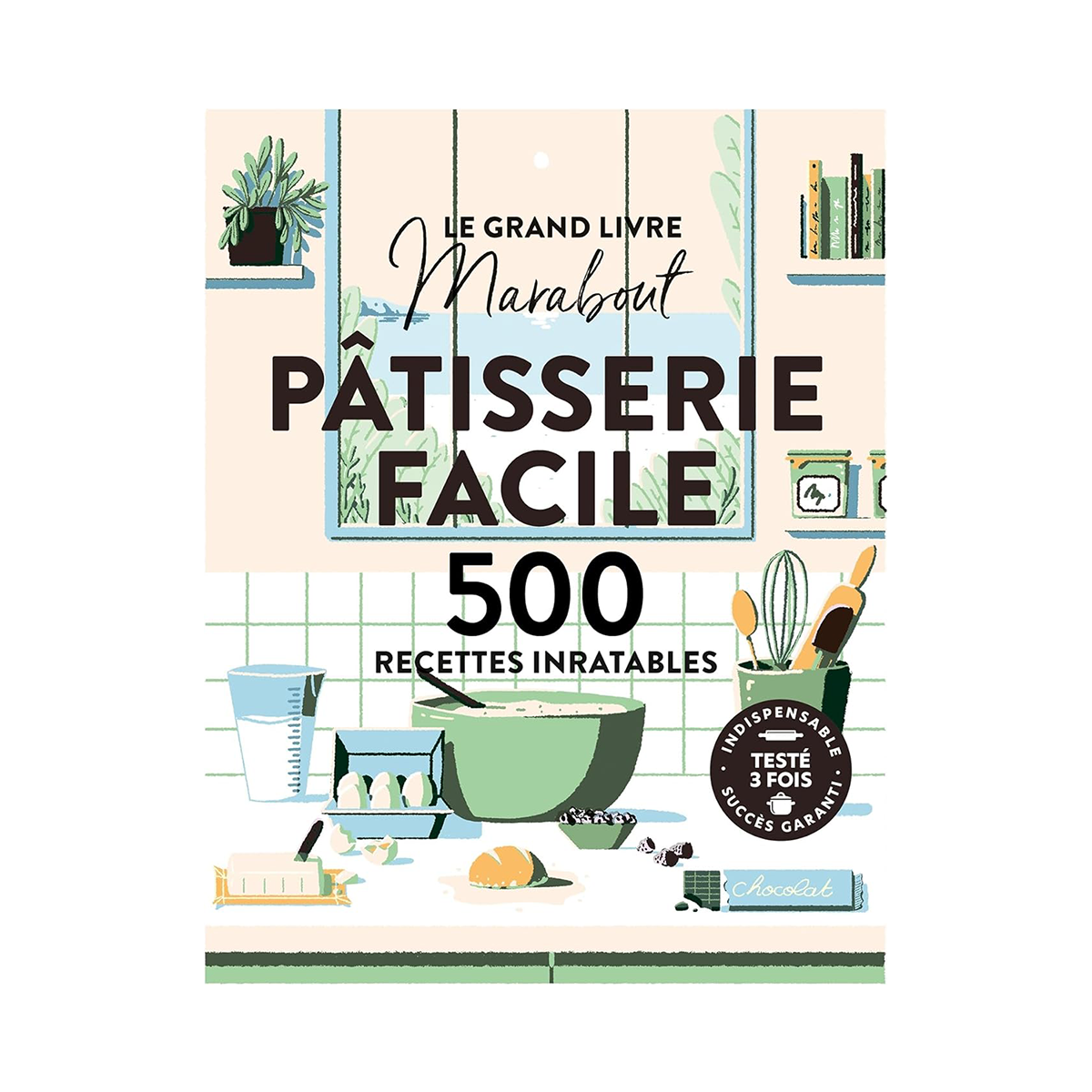 MARABOUT Livre cuisine Le grand livre marabout - patisserie facile Beige