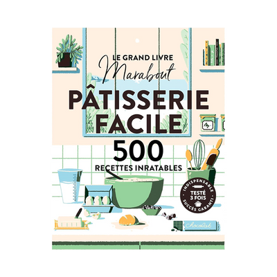 MARABOUT Livre cuisine Le grand livre marabout - patisserie facile Beige