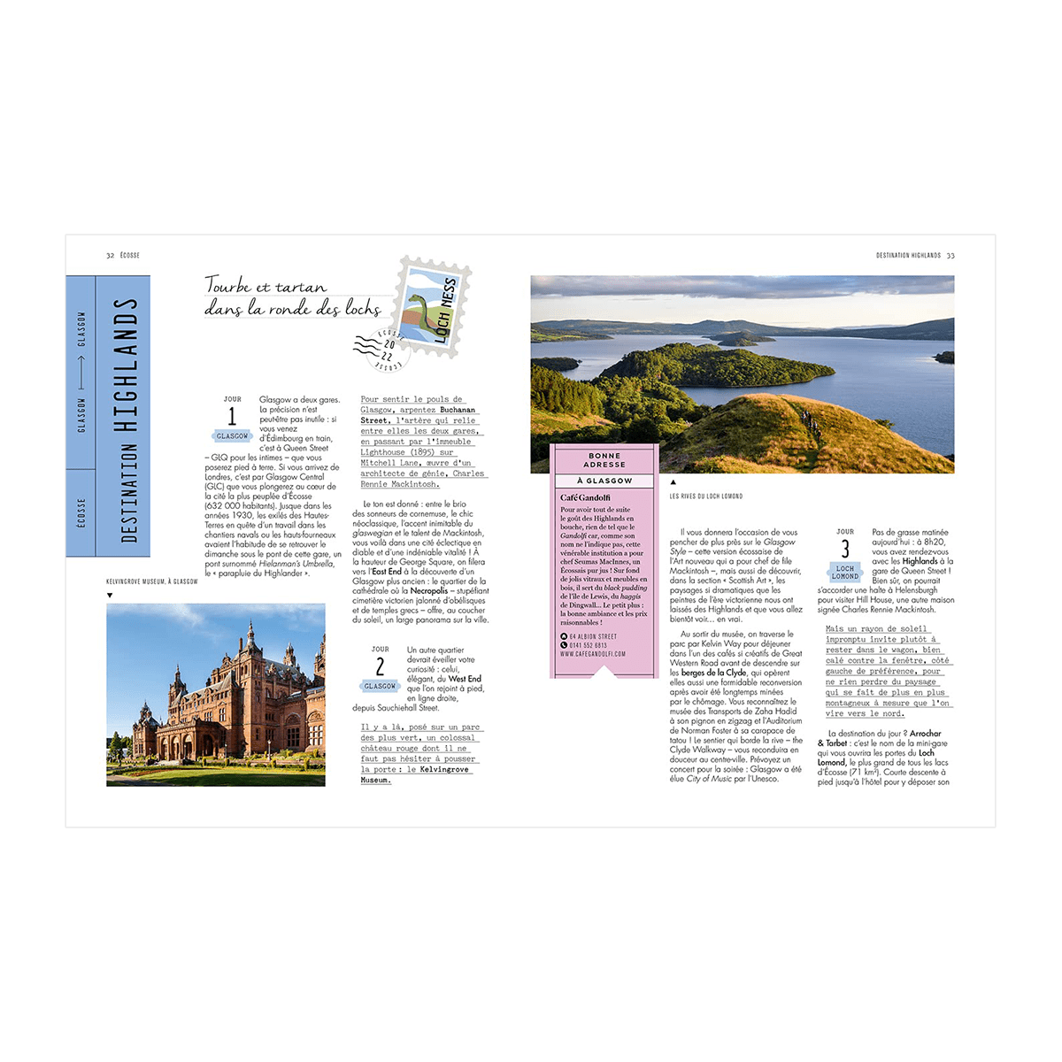 HACHETTE PRATIQUE Livre voyage et nature L'europe du nord en train Bleu