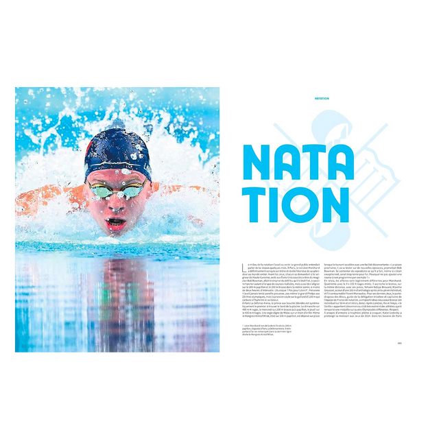 Livre sport PARIS 2024 : LE LIVRE OFFICIEL DES JEUX OLYMPIQUES