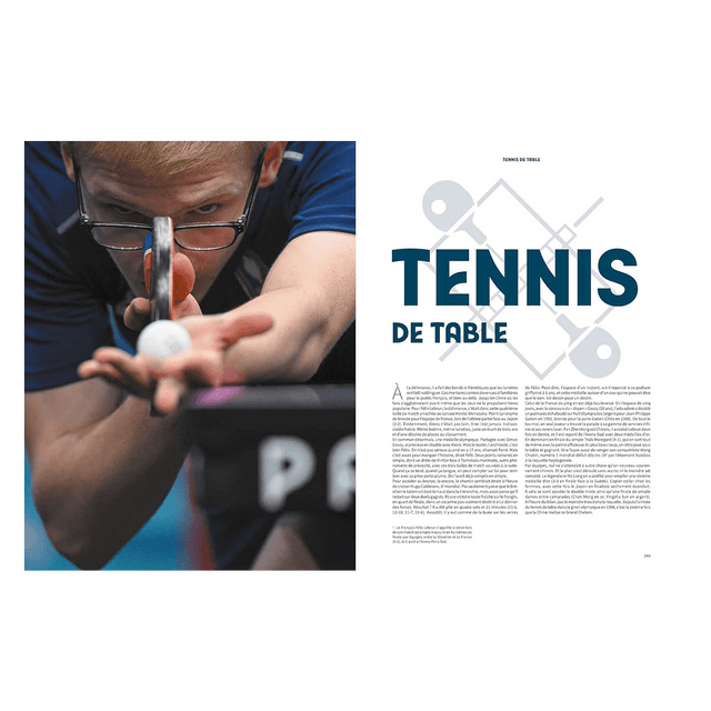 Livre sport PARIS 2024 : LE LIVRE OFFICIEL DES JEUX OLYMPIQUES