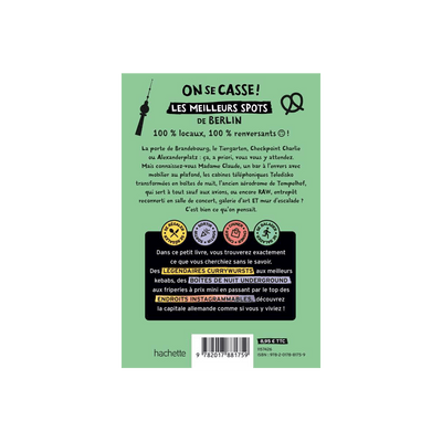 Livre voyage et nature On se casse ! les meilleurs spots à berlin Vert