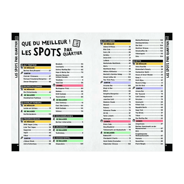 Livre voyage et nature ON SE CASSE ! LES MEILLEURS SPOTS À BERLIN