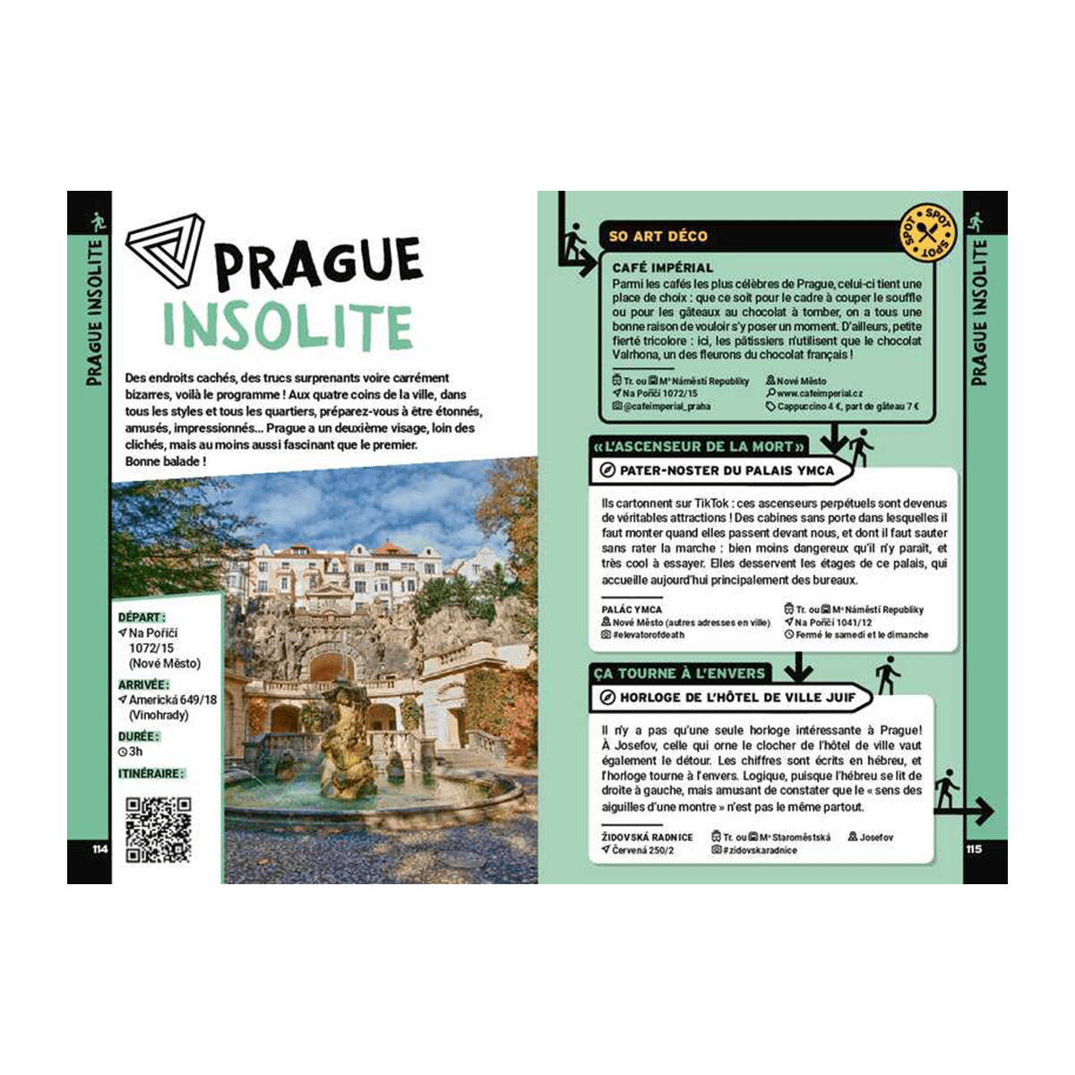 Livre voyage et nature On se casse ! les meilleurs spots à prague Rouge