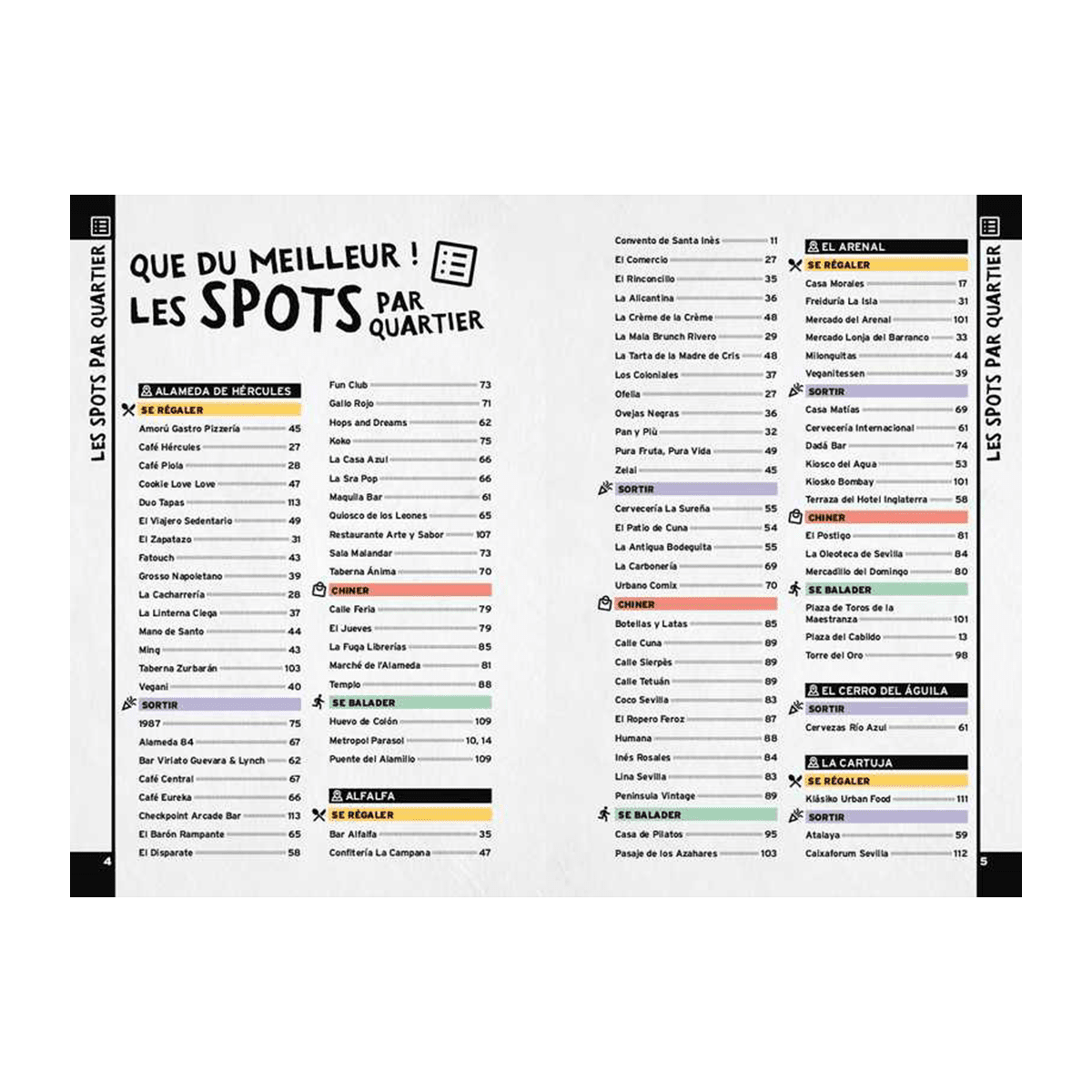 Livre voyage et nature On se casse ! les meilleurs spots à séville Bleu