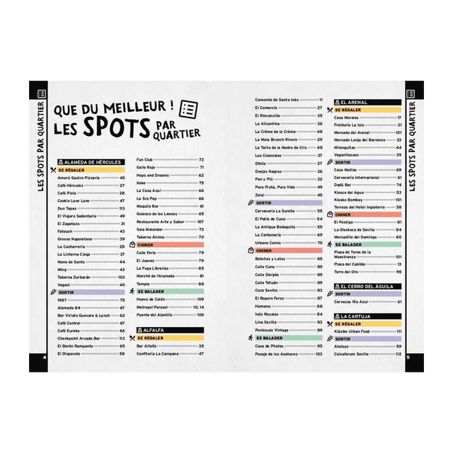 Livre voyage et nature ON SE CASSE ! LES MEILLEURS SPOTS À SÉVILLE