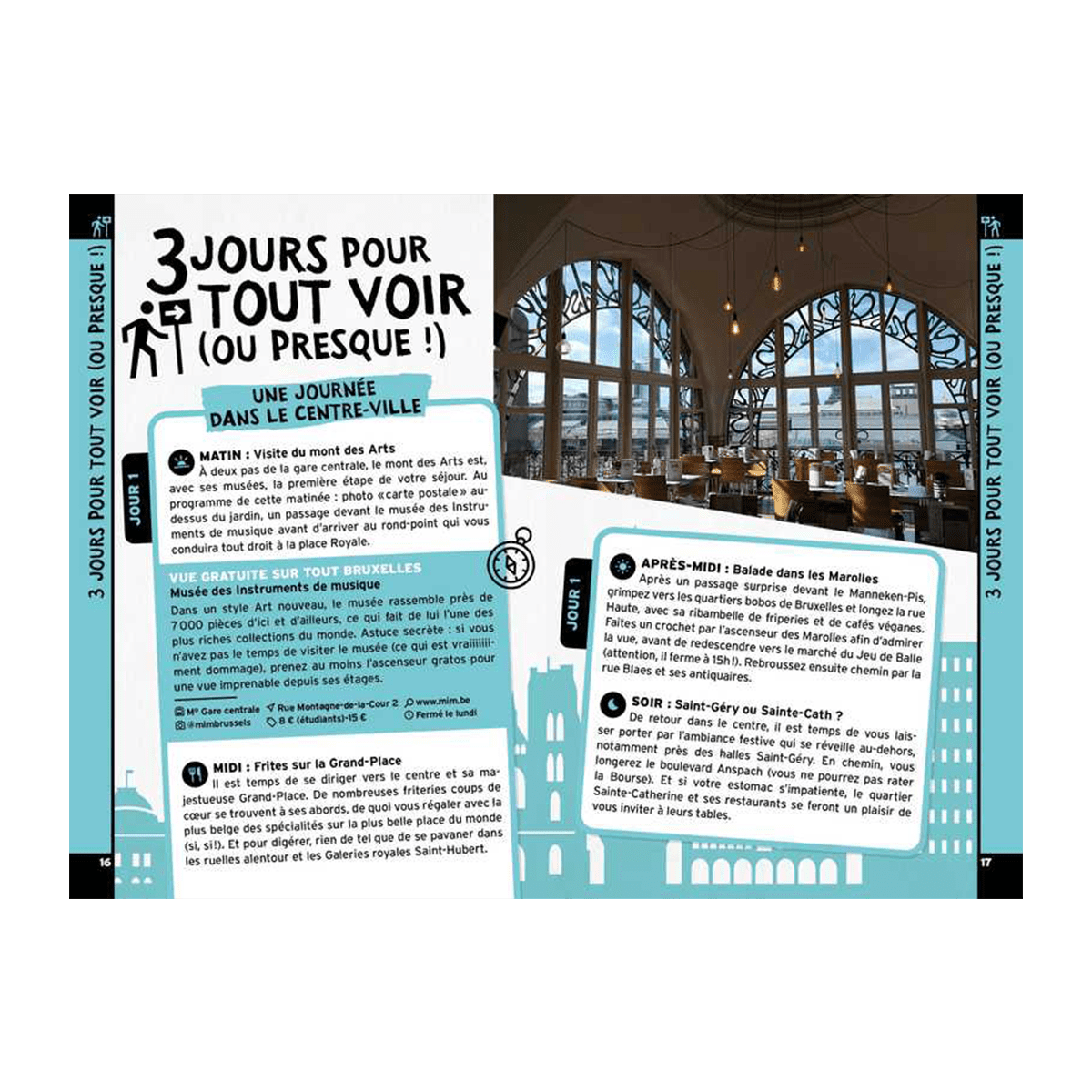 Livre voyage et nature On se casse ! les meilleurs spots à bruxelles Jaune