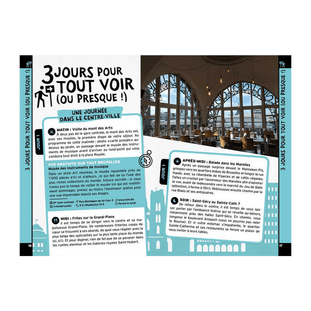 Livre voyage et nature ON SE CASSE ! LES MEILLEURS SPOTS À BRUXELLES