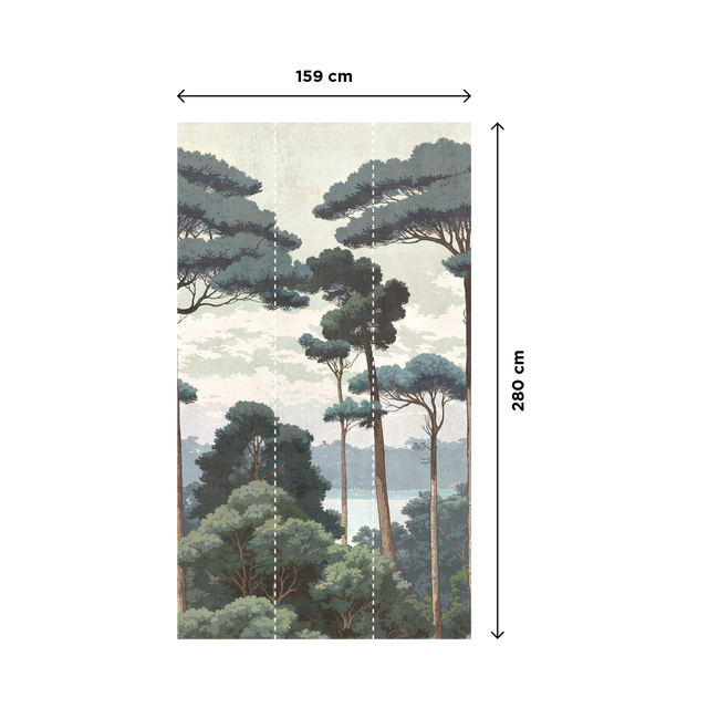 Papier peint panoramique L PIENZA 159 x 280 cm