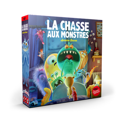 Jeu de société La chasse aux monstres Multicolore