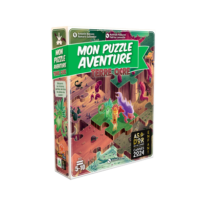 Puzzle Aventure terre ocre Vert