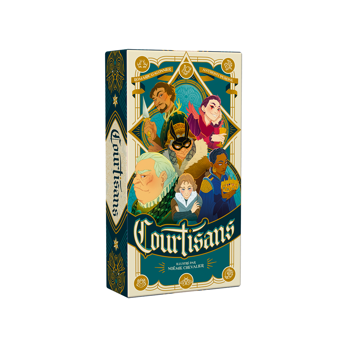 Jeu de société Courtisans Multicolore