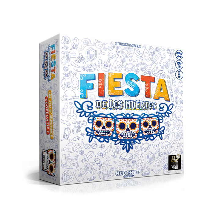 Jeu de société Fiesta de los muertos Multicolore