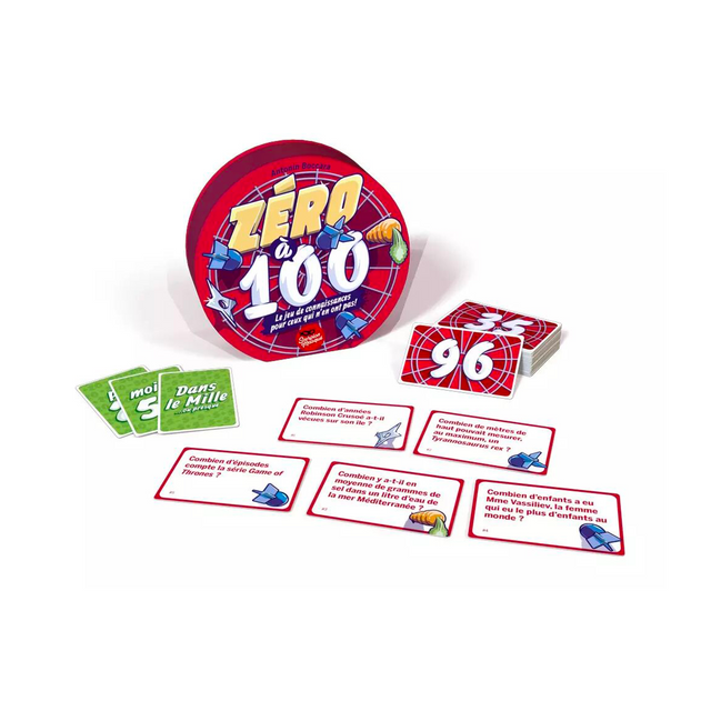 Jeu de société ZÉRO À 100