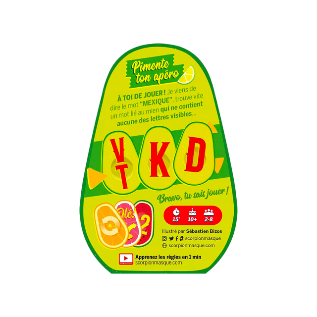 Jeu de société OLÉ GUACAMOLÉ