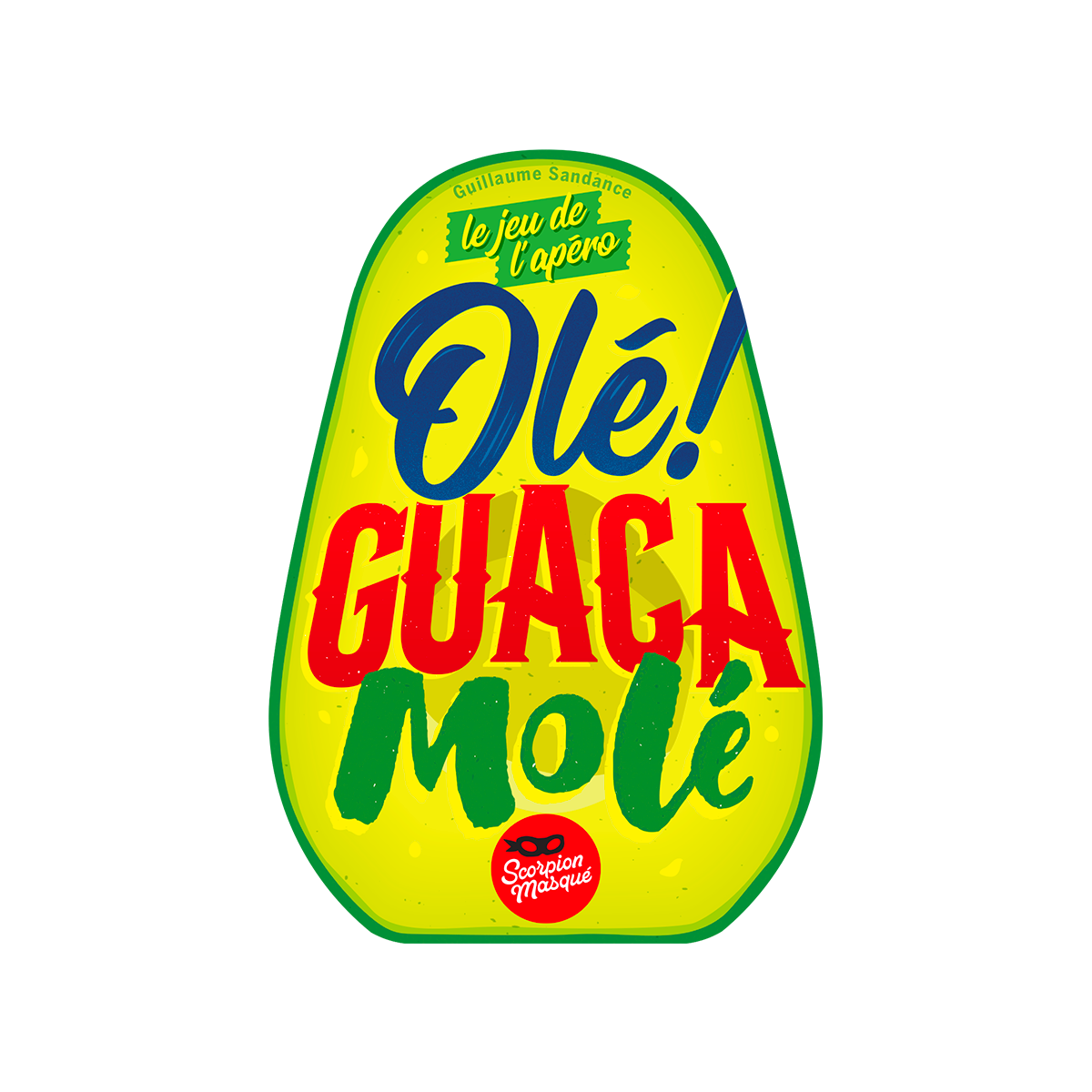 Jeu de société Olé guacamolé Multicolore