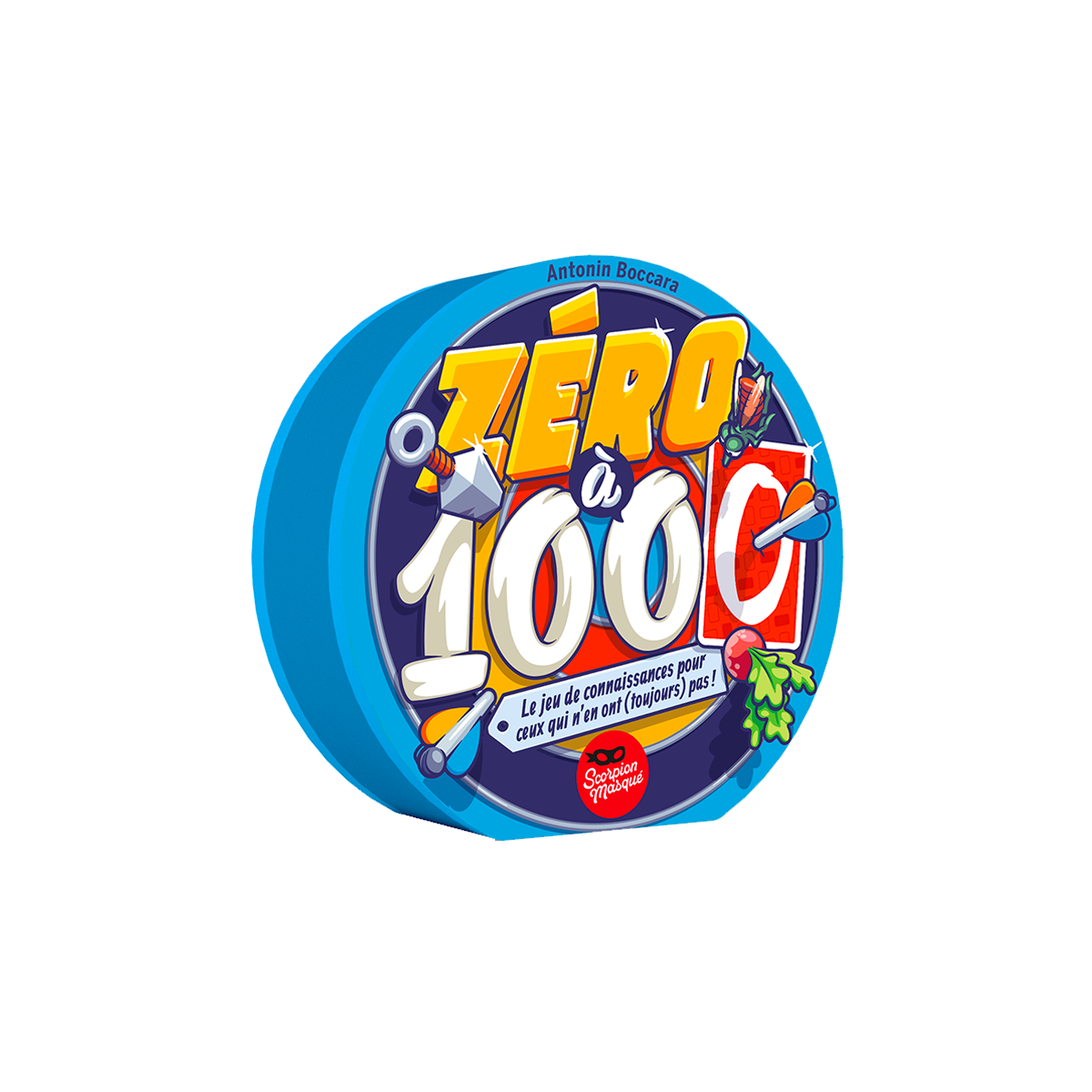 Jeu de société Zéro à 1000 Multicolore